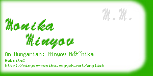 monika minyov business card